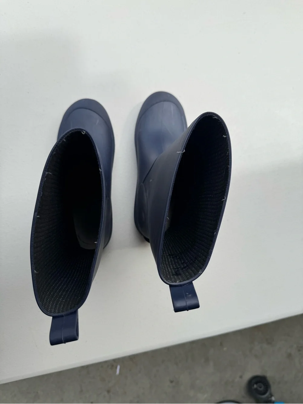 Kids Rain Boots (Size 3, boy or girl) Cat & Jack Navy Blue